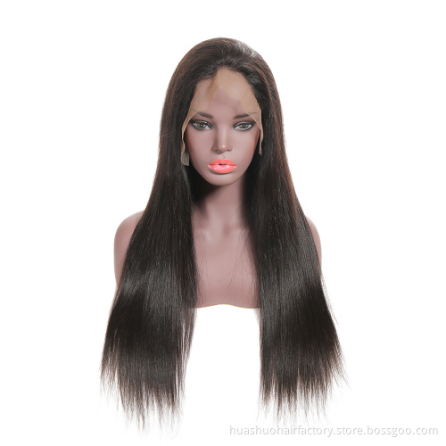 High Quality Brazilian Hair Remy Virgin Human Hair Invisible Hairline Cheap Glueless Full Lace Wigs